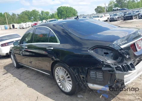 2018 Mercedes-Benz S 560 from USA, damaged, VIN WDDUG8DB7JA392449